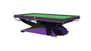 2024 China Factory Made Good Quality 9ft Standard Size Pool Billiards Table For Sale