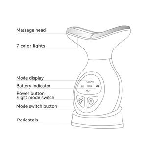 Portable Handheld <b>Face</b> <b>Neck</b> Lift Device Electric Facial <b>Massager</b> Tool <b>Face</b> <b>Neck</b> <b>Lifting</b> <b>Massager</b> - Product Image 6