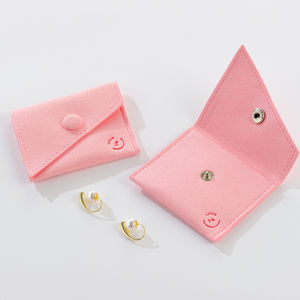 New Arrival Oblique Flap Jewelry Container Special <b>Gift</b> Pouch for Necklace Ring Earrings Bangles - Product Image 6