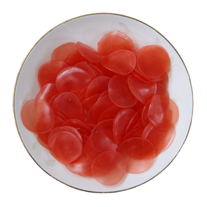 Сырые красные креветочные крекеры Kerupuk Udang Китайские Закуски Чипсы креветки хрустящие и полезные закуски из морепродуктов - Product Image 3