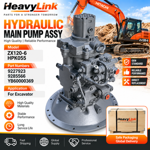 Pompe hydraulique principale HeavyLink Assy ZX120-6 HPK055 pour excavatrice - Product Image 3