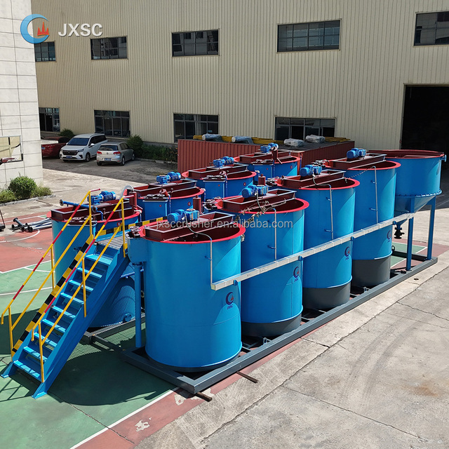 Gold Cil Process Plant Small Scale Gold Carbon Leaching Processing Plant for Gold Leaching