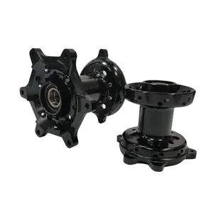 Customized motorcycle CNC alloy hubs and OEM service Black Color OEM Hubs