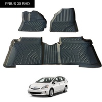 Voiture toutes saisons prix d'usine 3D TPE tapis de voiture TPE tapis de sol de voiture utiliser pour PRIUS 20 PRIUS 30