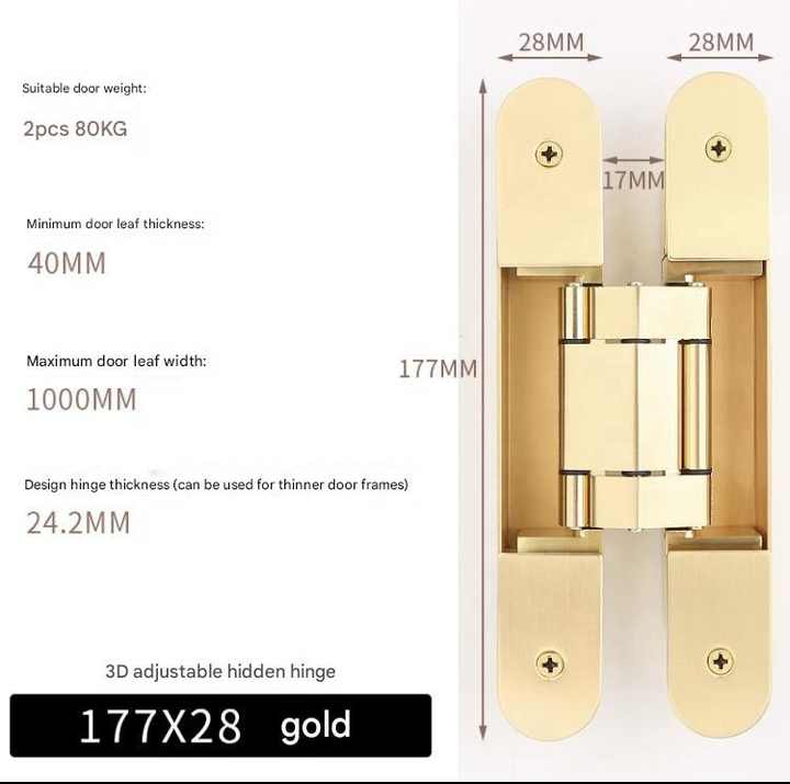 Competitive Factory Price China Manufacturer High Quality Heavy Duty Adjustable Gate Hinge With Nut for Swing Door