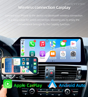 Unidad Principal Android Qualcomm de 8 Núcleos y 12.3 Pulgadas con Estilo Blade y Protección Anti-luz Azul para BMW X3 X4 X5 X6, Sistema Multimedia para Auto, Audio DSP, CarPlay