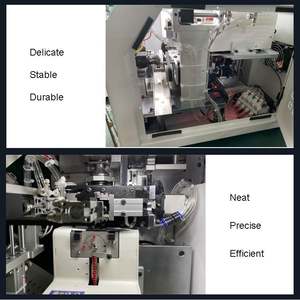 Nouvelle machine de sertissage de dénudage de conception pour l'ensemble terminal d'extrémité de cordon tubulaire avec fonction de torsion rotative - Product Image 5