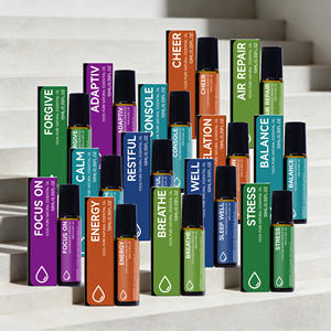 Aceite Esencial en Roll-on de Fábrica, Etiqueta OEM, Aceite de Perfume Esencial con Botella Roll-on para Masaje - Product Image 1