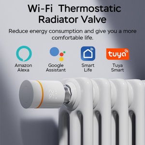 Valvola Termostatica Intelligente WiFi Tuya, Controllo Remoto tramite APP/Voce, Programmazione Oraria, Risparmio Energetico, Facile Installazione - Product Image 3