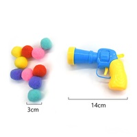 Formation interactive lancement formation chat jouets chatons Mini tir pistolet jeux extensible peluche balle jouets animal chat chaton jouet