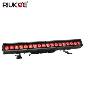 ไฟวอลวอชเชอร์บาร์ LED อลูมิเนียมกันน้ำ IP65 <span class=keywords><strong>IWash</strong></span> 1820 IP 18x20W RGBWYP 6-in-1 สำหรับติดตั้งภายนอกอาคาร รองรับการควบคุมแบบ Pixel Mapping - Product Image 1