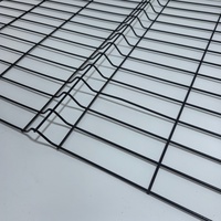 Panel de Malla Metálica 3D, Valla de Seguridad de Acero Galvanizado con Recubrimiento de PVC para Granjas, Jardines y Construcción