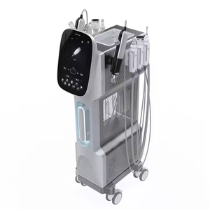 Appareil de beauté professionnel 9-en-1 à bulles d'hydrogène et d'oxygène pour hydrofacial, dermabrasion à l'eau, nettoyage en profondeur et rajeunissement de la peau - Product Image 2