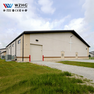 Bâtiment multisports en treillis d'acier au design moderne, installation facile, résistant au vent, pour les écoles - Product Image 1