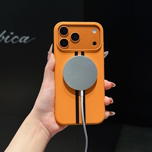 เคสโทรศัพท์มือถือแบบแม่เหล็กเนื้อทราย ป้องกันกล้องเต็มรูปแบบ 360 องศา ผลิตจากวัสดุ TPU+PC สำหรับ iPhone 17 Pro Max - Product Image 3