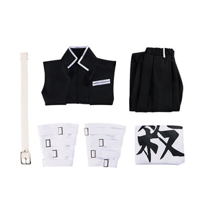 Ensemble complet de cosplay Demon Slayer <span class=keywords><strong>Sanemi</strong></span> <span class=keywords><strong>Shinazugawa</strong></span> - Costume de cosplay haut de gamme pour Halloween et spectacles sur scène - Product Image 4