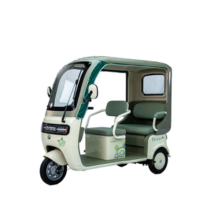 Triciclo Eléctrico con Techo, Ideal para <span class=keywords><strong>Adultos</strong></span>, Vehículo de Transporte Multifuncional de Tres Ruedas - Product Image 1