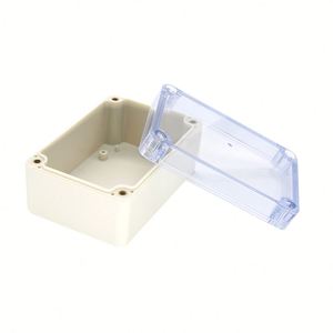 EBM Waterproof Dustproof IP65 ABS <b>Plastic</b> Junction Box Universal Electric Project <b>Enclosure</b> Pale Gray 100x68x50mm - Product Image 4