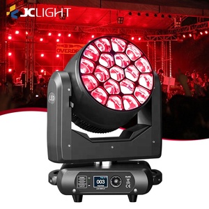 Luz Led de cabeza móvil 4 en 1 para Dj, dispositivo de iluminación profesional de 19x15 vatios, con Zoom de lavado <span class=keywords><strong>B</strong></span> Bee Eye K10, Rgbw, 19 unidades - Product Image 2