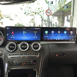 Mercedes-Benz C-Klasse W205/GLC-Klasse X253 Android 13 Dubbel 12.3" Scherm Autoradio <span class=keywords><strong>GPS</strong></span> Navigatie CarPlay Systeem 1 Jaar Garantie - Product Image 3