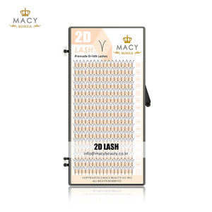 Newcome — extension de cils poly de qualité coréenne, faux cils 2D, grand ventilateur, fait à la main - Product Image 1