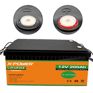 Stok US 12.8V 200Ah kemasan baterai LiFePO4 masa pakai 5 tahun dengan solusi penyimpanan energi BMS 200A untuk RV Marine Backup Power - Product Image 2
