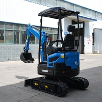 Fabricants et fournisseurs de mini-excavatrices en Chine, prix bas, petite excavatrice sur chenilles de 1 tonne et 2 tonnes pour usage agricole