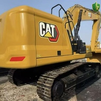 Excavatrice sur chenilles CAT 330GC d'occasion, 30 tonnes, force de creusement élevée, adaptée à la construction routière, aux travaux de fondation et aux travaux en carrière