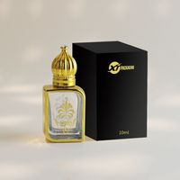 Usine Belle 10ml 15ml 50ml Bouteille De Parfum Vide Carré De Parfum En Verre Arabe Royal Bouteilles De Luxe