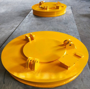 מגנט הרמה נייד איכותי מחומר אלומיניום/נחושת, בעל כושר נשיאה הניתן להתאמה אישית, עם דוושת בטיחות חדשה/בקר PLC/שלט רחוק - Product Image 2