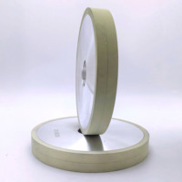 Disques abrasifs diamantés à liaison céramique OEM, épaisseur moyenne 5 mm, pour le meulage d'inserts en carbure de tungstène, usinage d'outils PCD PCBNT