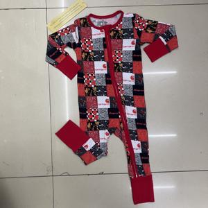 Ropa para Niños, Ropa de Bebé, Pijamas de Bambú para Bebé, Artículos para Bebé, Conjuntos de Ropa para Bebé, Pijama de Bambú para Bebé Estilo Occidental, Pijama de Bambú para Bebé de Tres Piezas - Product Image 6