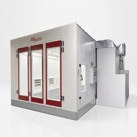 Cabine de peinture automobile QX2000AB de haute qualité et luxueuse avec chauffage infrarouge pour la peinture de SUV