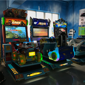 Prezzo di fabbrica 42 pollici schermo Arcade gettoni giochi 3D Post apocalittico caos giochi simulatore di corse - Product Image 2