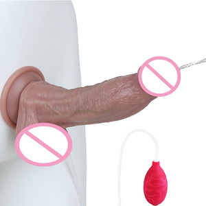 <span class=keywords><strong>Strapon</strong></span> <span class=keywords><strong>de</strong></span> Silicona <span class=keywords><strong>con</strong></span> Pene Estimulante, Eyaculador y Bomba, Función <span class=keywords><strong>de</strong></span> Orgasmo Vaginal Suave, Juguetes Sexuales Eróticos para Hombre y Mujer - Product Image 2