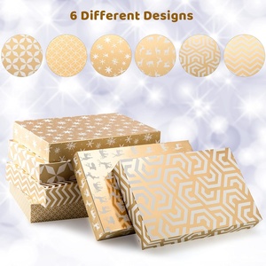 Hot Selling High Quality Luxury Hot Stamping <b>Pattern</b> Gift Packaging <b>Paper</b> Box With Your Own Design - Product Image 5
