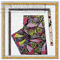 Kain Organza Batik Tenun Organik 100% Katun Afrika Ankara untuk Gaun, Tas, Kemeja, Pakaian Renang Pernikahan - Anak Perempuan & Laki-laki