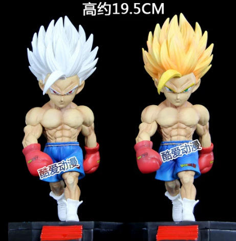 พัดลมออกกำลังกาย Wu กับผมสีขาวหรือสีเหลือง: 20ซม