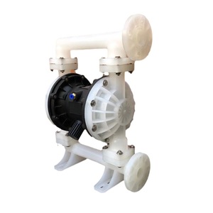 Bomba Neumática de Diafragma de Perfluoroplástico Resistente a la Corrosión QBY-40PVDF, Material de Aluminio y PP para Agua Limpia - Product Image 1