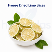China Gezonde Fruitthee Ingrediënt Hoog in Vitamine C Gedroogde Groene Citroen Vruchten Vriesgedroogde Lime Slices