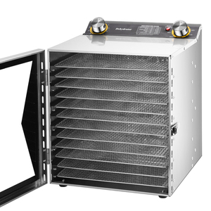 सबसे अच्छी कीमत 12 परतों घरेलू फल और शाकाहारी भोजन डीहाइड्रेटर मांस सुखाने ओवन निर्जलीकरण मशीन - Product Image 4