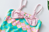 Maillot de bain une pièce imprimé européen et américain MLY pour fille maillot de bain à volants licorne doux pour bébé fille maillot de bain pour enfants bikini pour enfants