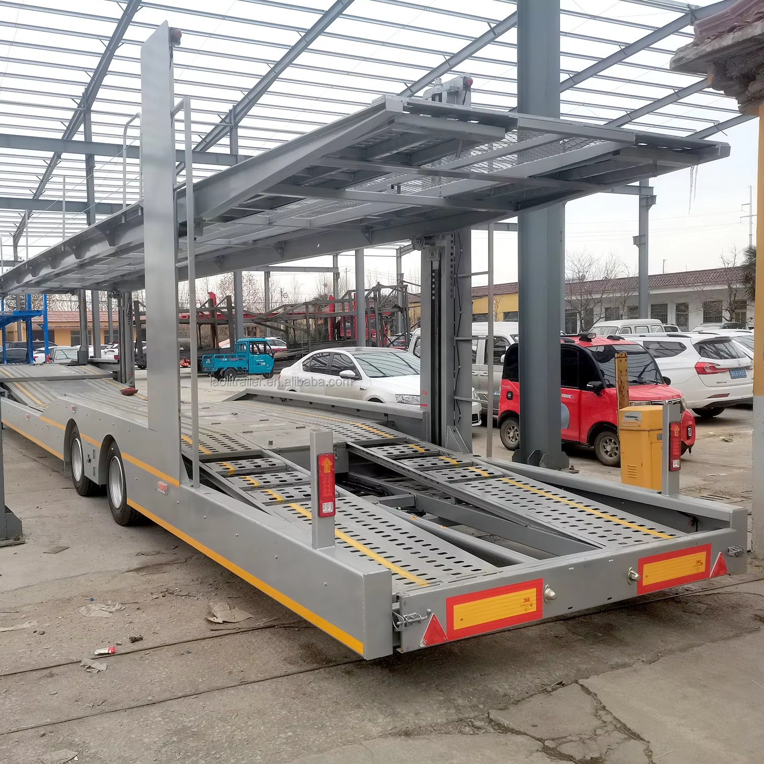 Высокое качество низкая цена Laoli автомобильный прицеп автовоз Trailersk для продажи
