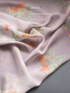 100% Tinh Khiết Lụa Voan Vải Dệt Đồng Bằng Lụa Dresses Cho Đám Cưới Quần Áo Ngủ Nhà Dệt May Boys 'Quần Áo Kỹ Thuật Số In - Product Image 2