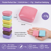 Southpeak Toy Mochi Hand Therapy Squishy Factory Outil de soulagement de l'anxiété pour le soutien du TDAH et de l'autisme Jouet sensoriel Squishy Sticky Bun