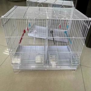 <span class=keywords><strong>Cage</strong></span> multifonctionnelle pour grand perroquet et oiseau fantaisie Matériau en fer fin transparent Type de palette Plateau en plastique Boîte d'emballage - Product Image 6