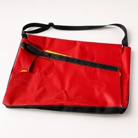 Sac de transport pour instruments, bâche personnalisée, imperméable, en PVC tissé enduit, robuste, fabricant ODM/OEM, usage industriel, velcro