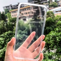 Coque tendance 2024 pour iPhone, coque arrière transparente ultra-fine, coque de téléphone en TPU souple en silicone pour iPhone