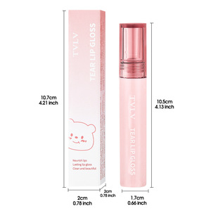 Wholesale <b>Lip</b> Gloss, 5-color Waterproof Moisturizing Easy-to-apply Lipstick, Long-lasting Non-stick Cup Pull Tear <b>Lip</b> Gloss - Product Image 4