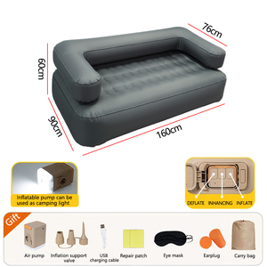 Kumaş katlanır Pvc/Tpu hava kanepe sandalye kapalı/açık kamp piknik bahçe şişme kanepe mobilya için <span class=keywords><strong>Chesterfield</strong></span> tarzı